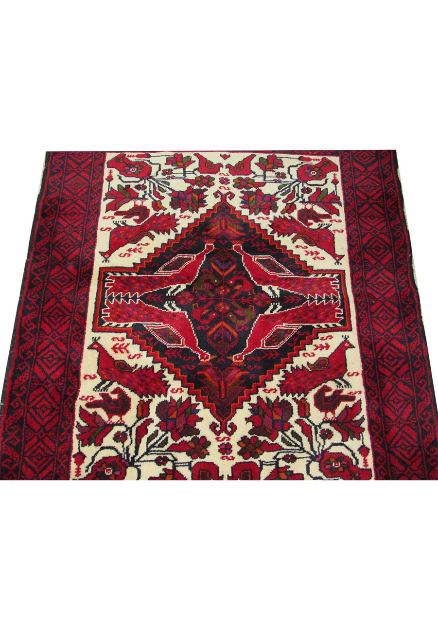 3'1 x 5 Persian Baluch Rug