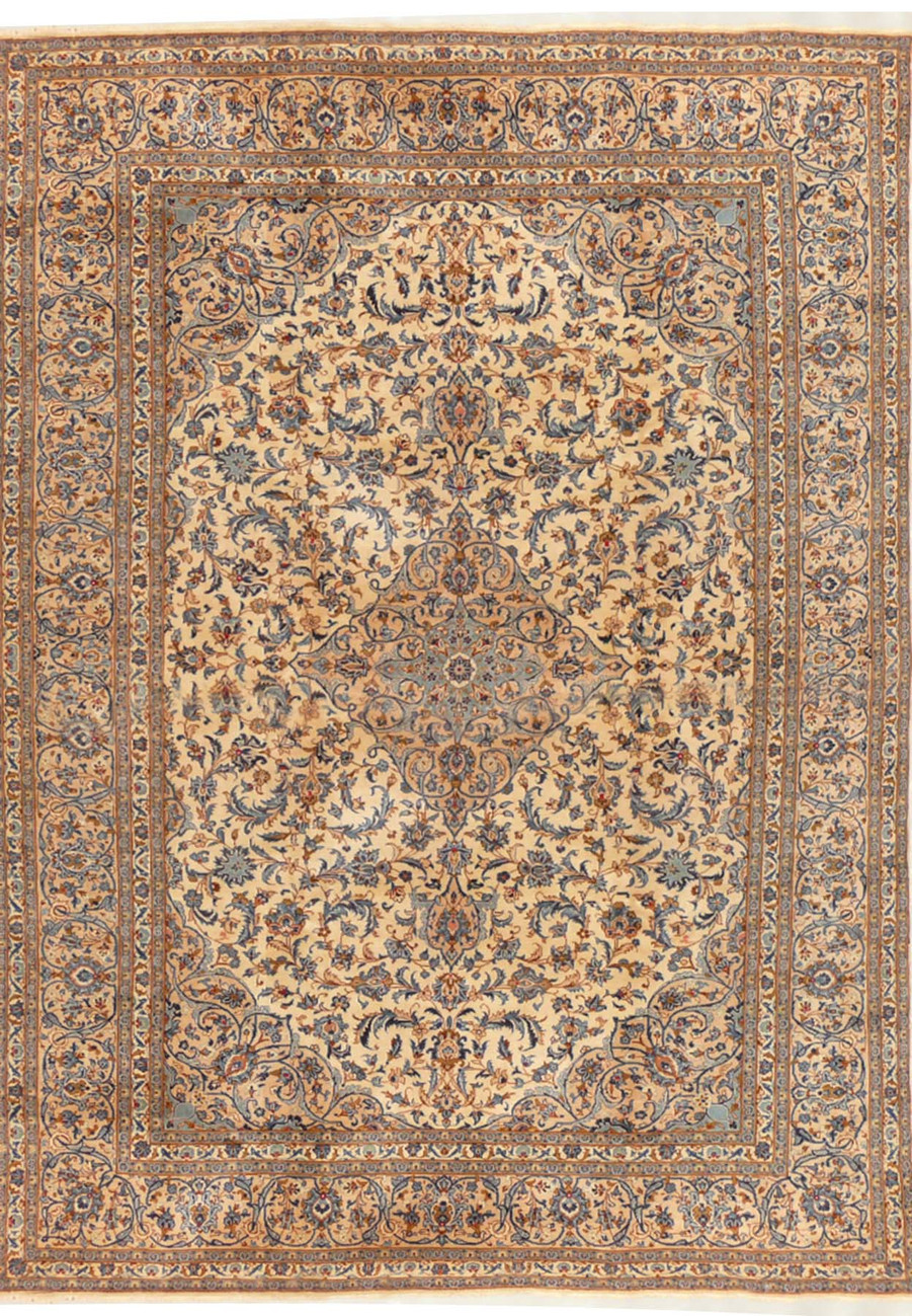 10 x 14 Persian Kashan Rug 3