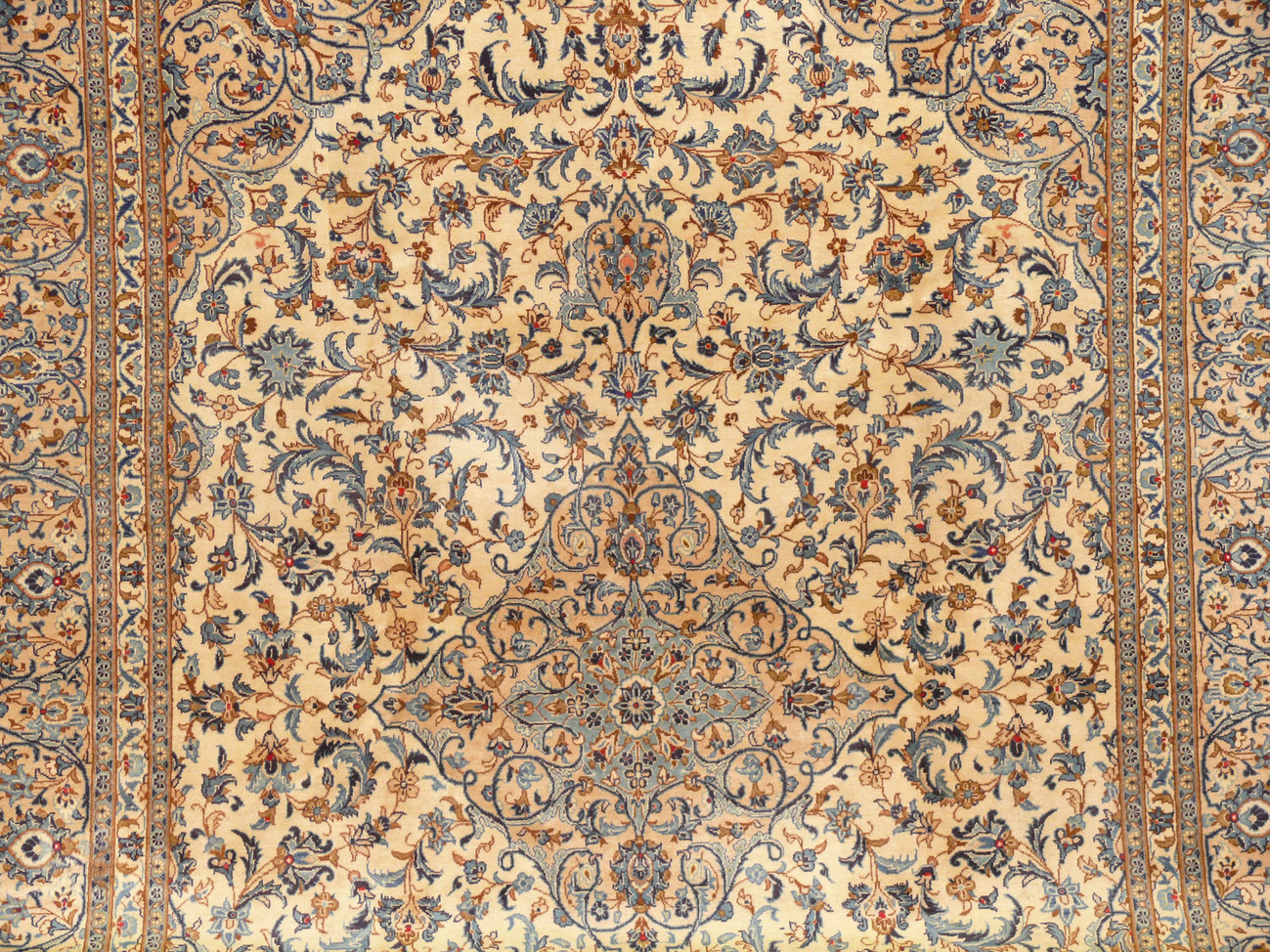 10 x 14 Persian Kashan Rug 3