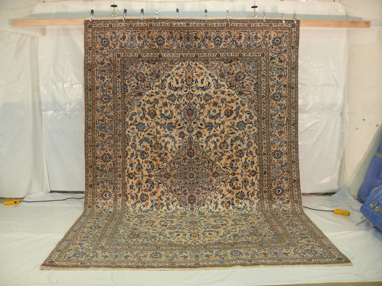 10 x 14 Persian Kashan Rug 3