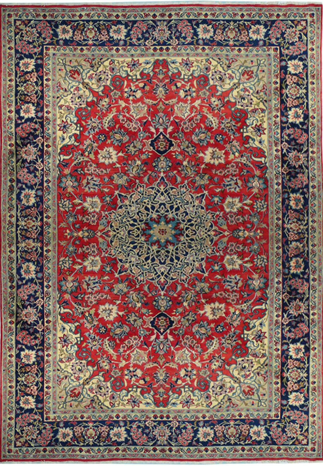 8'8" x 12'4" Persian Najafabad Rug
