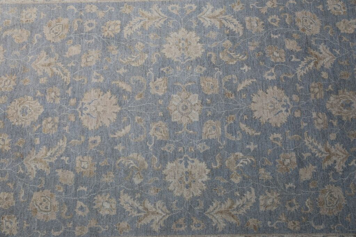 9 x 12 Chobi Oushak Rug Antique Look