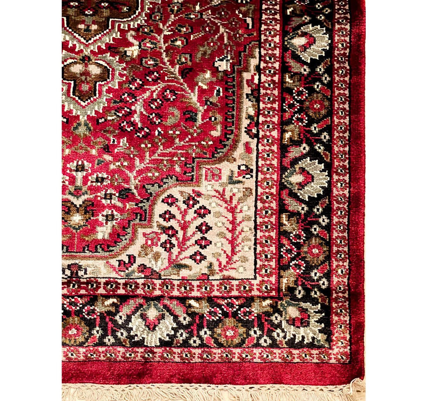 3 x 5 Oriental Kashmir Silk Rug