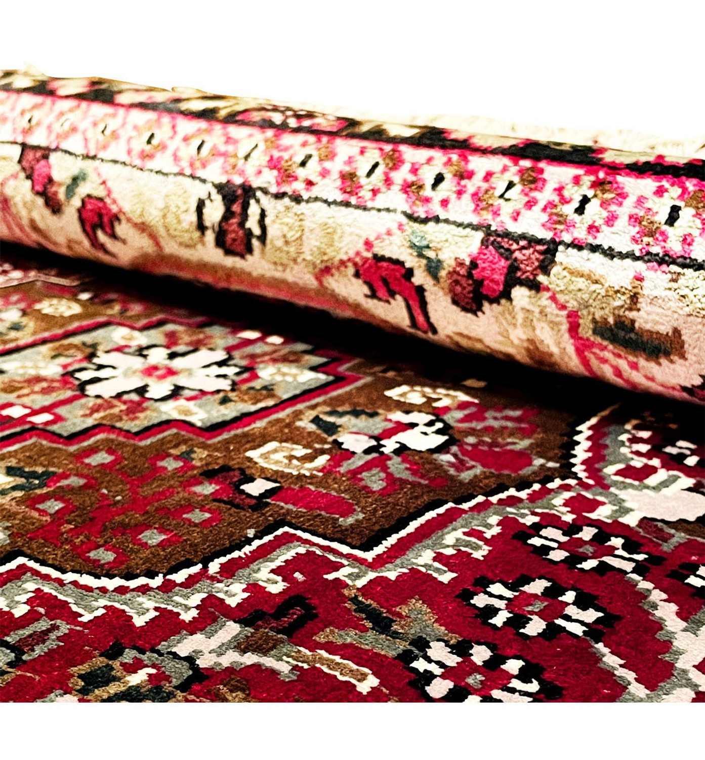 3 x 5 Oriental Kashmir Silk Rug