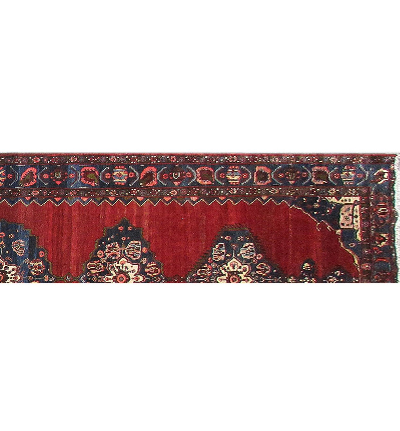 5'6 x 18'1 Persian Hamadan Runner Rug