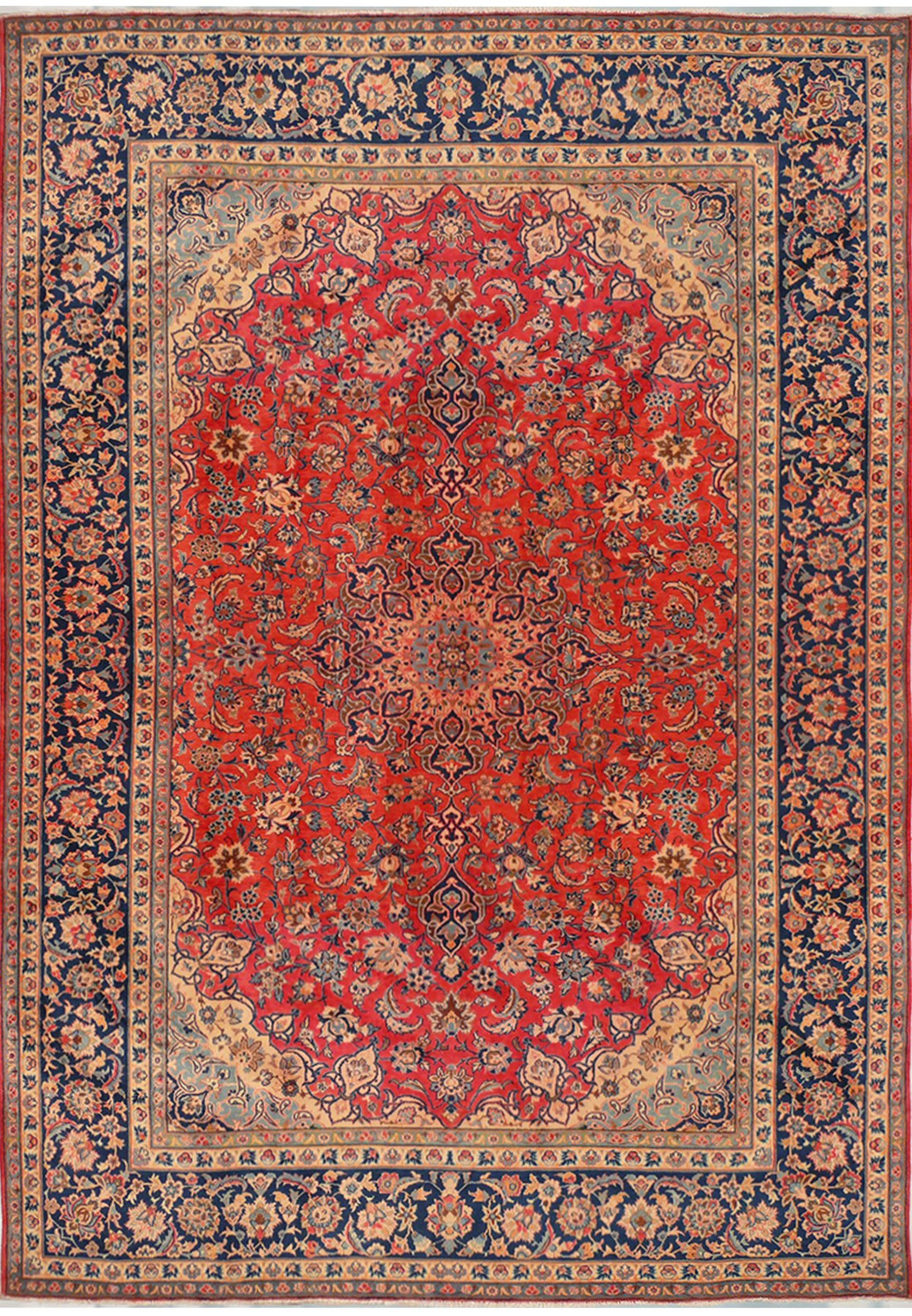 10 x 14 Persian Isfahan Rug 4