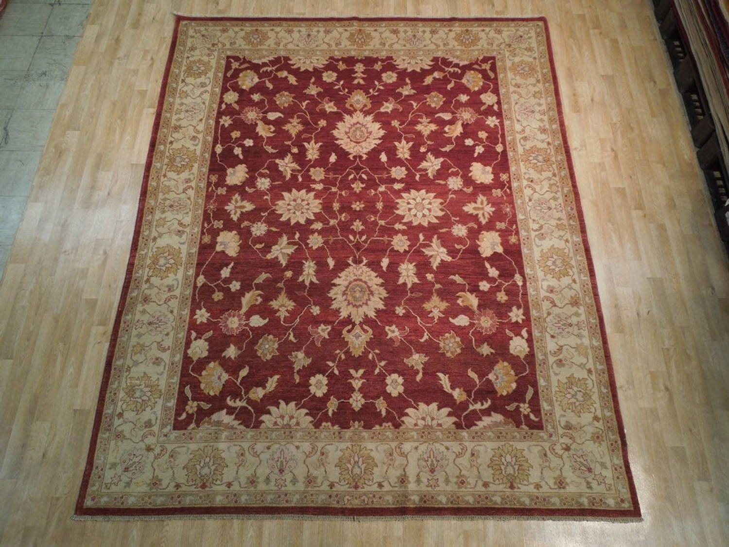 8 x 10 Authentic Chobi Peshawar Silky Wool Rug