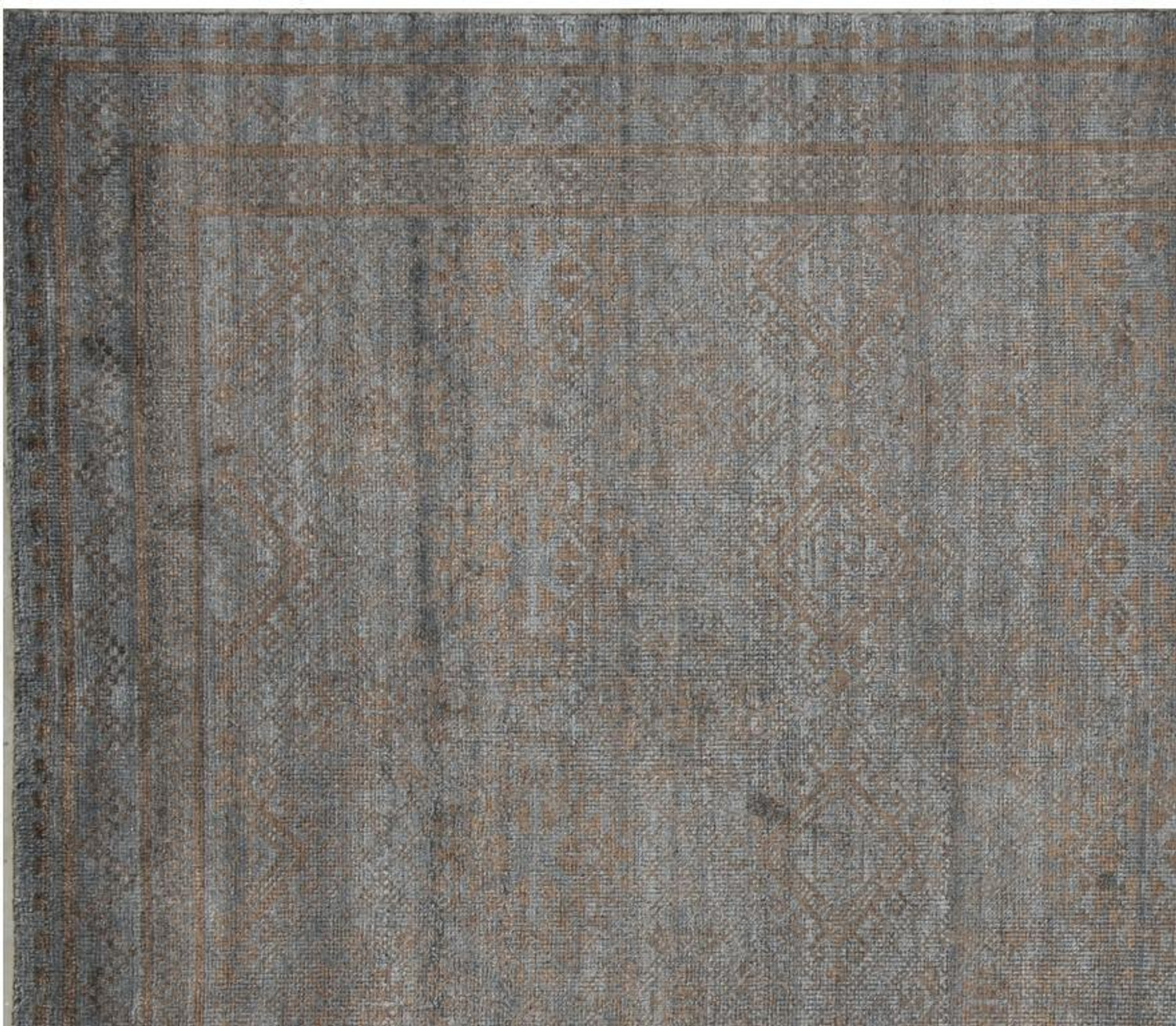 Appealing Hand Woven Rug 6' x 8' Modern Short Pile Traditional Style Pattern Rug