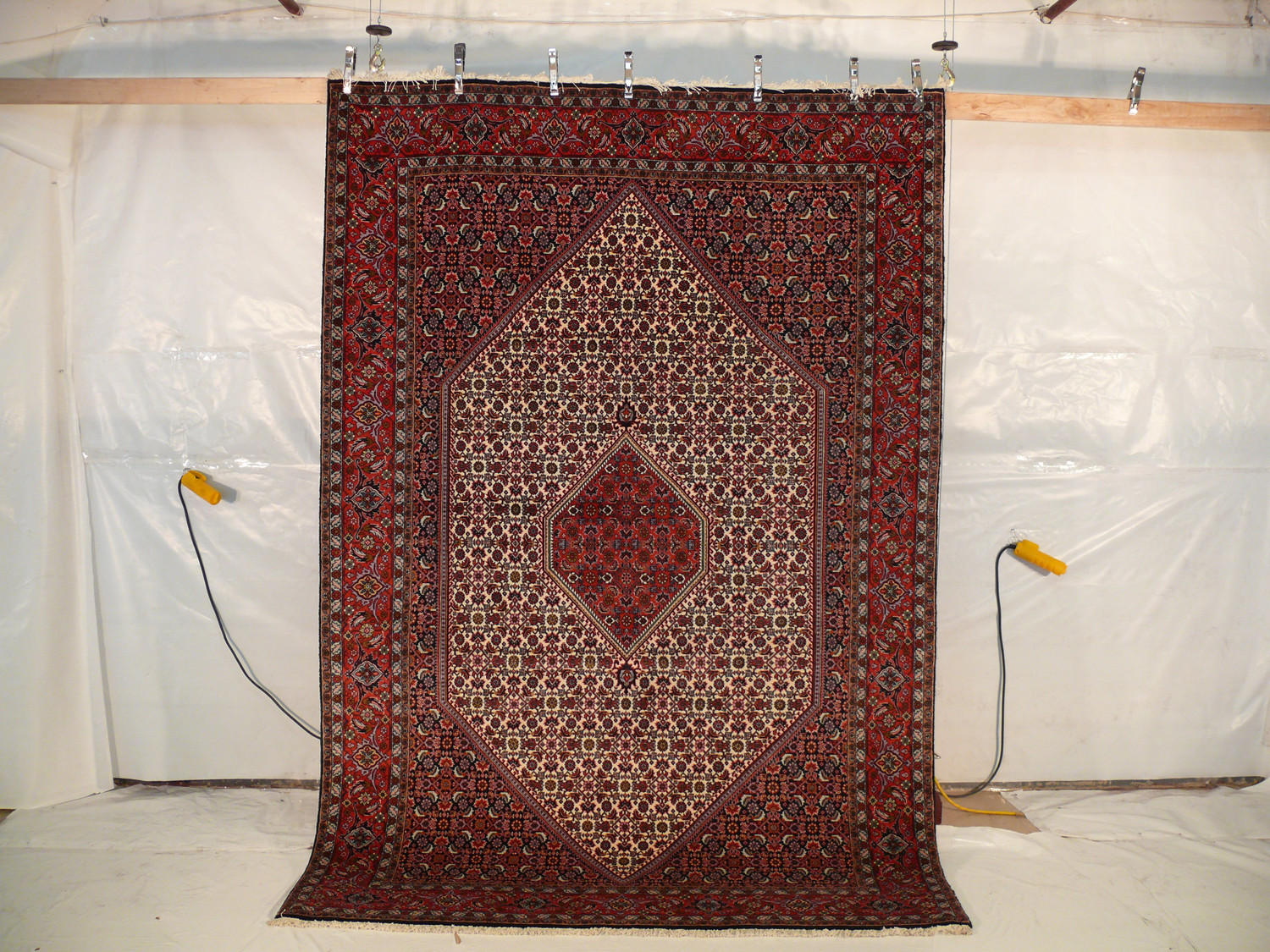 6'6  x 9'9 Persian Bijar Rug Mahi Design