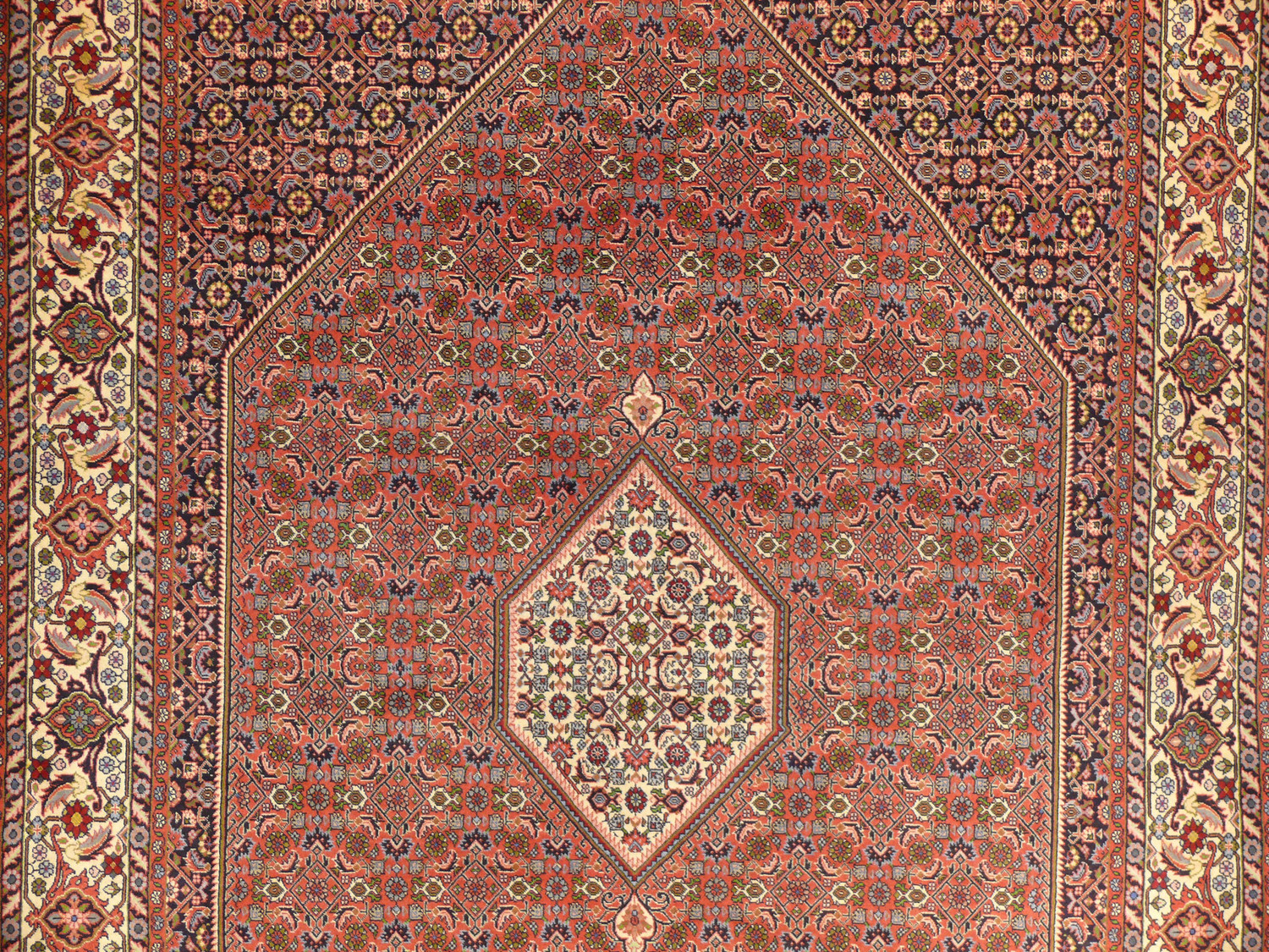 6'6" x 9'9" Persian Bijar Rug