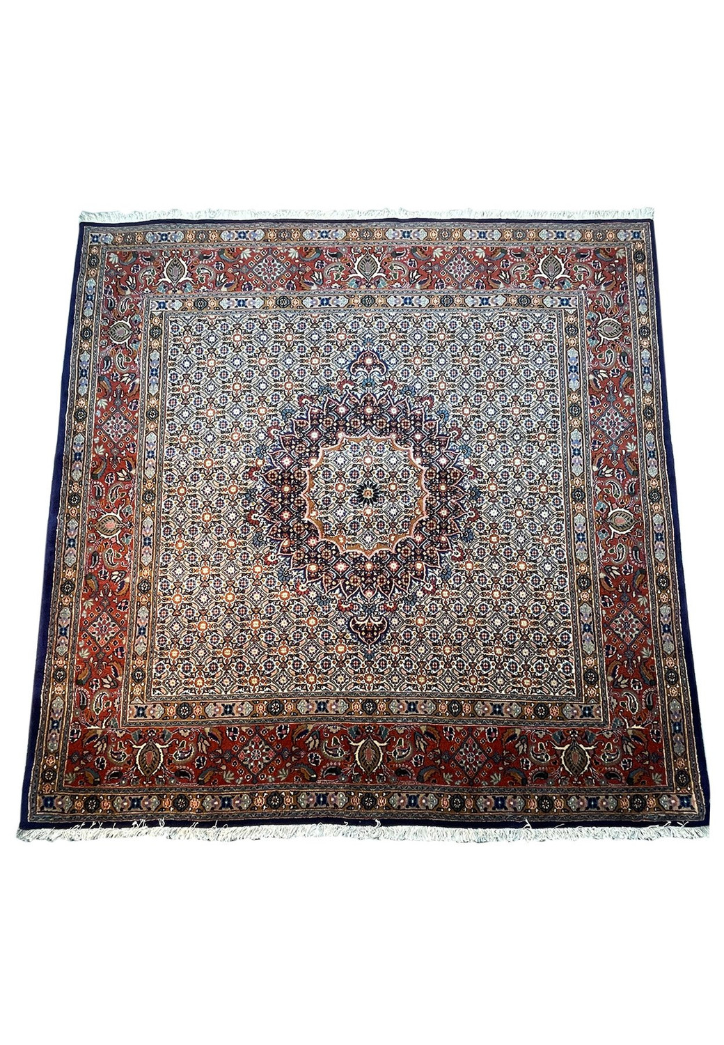 6'5" x 6'5" Persian Moud Square Rug