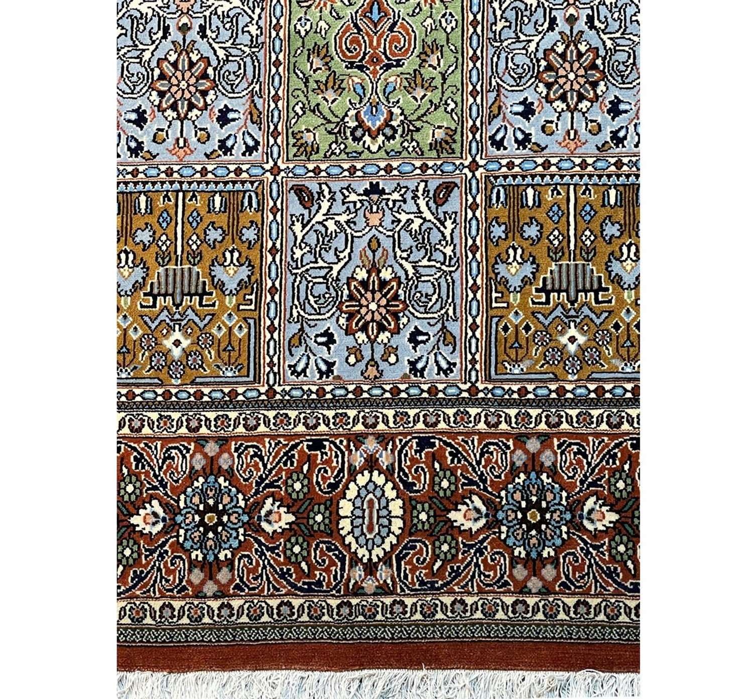 6'4" x 8'2" Persian Qum Kork Rug