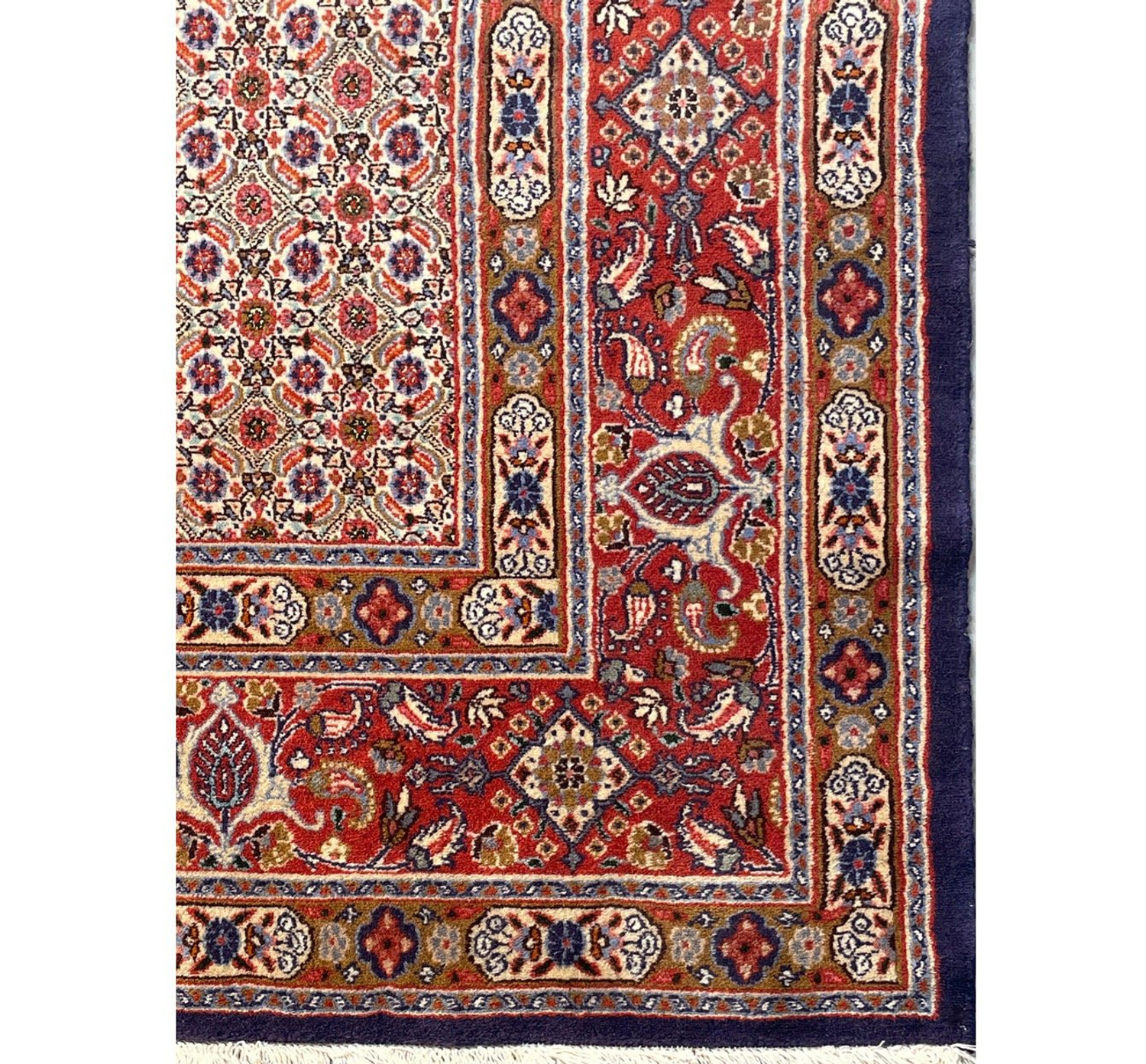 6'6" x 6'6" Persian Moud Square All Over Design Rug