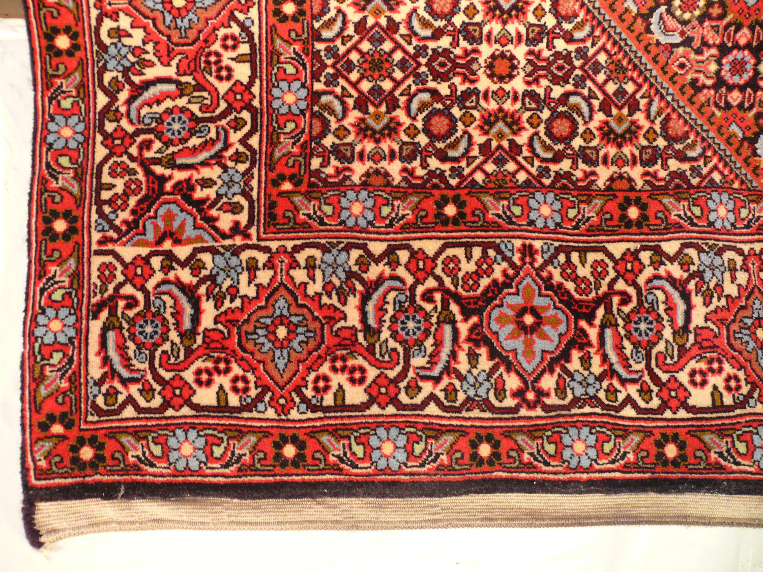 6'7" x 9'6" Persian Bijar Rug