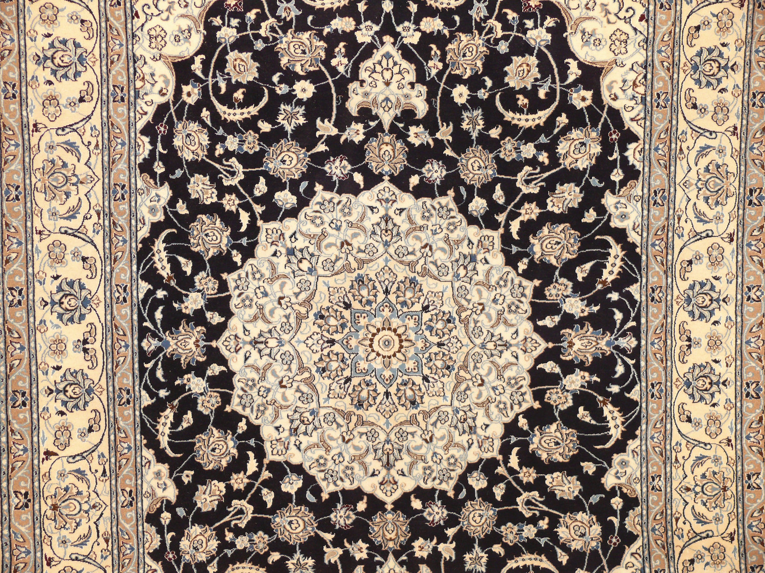 9'1" x 12'6" Persian Nain Rug