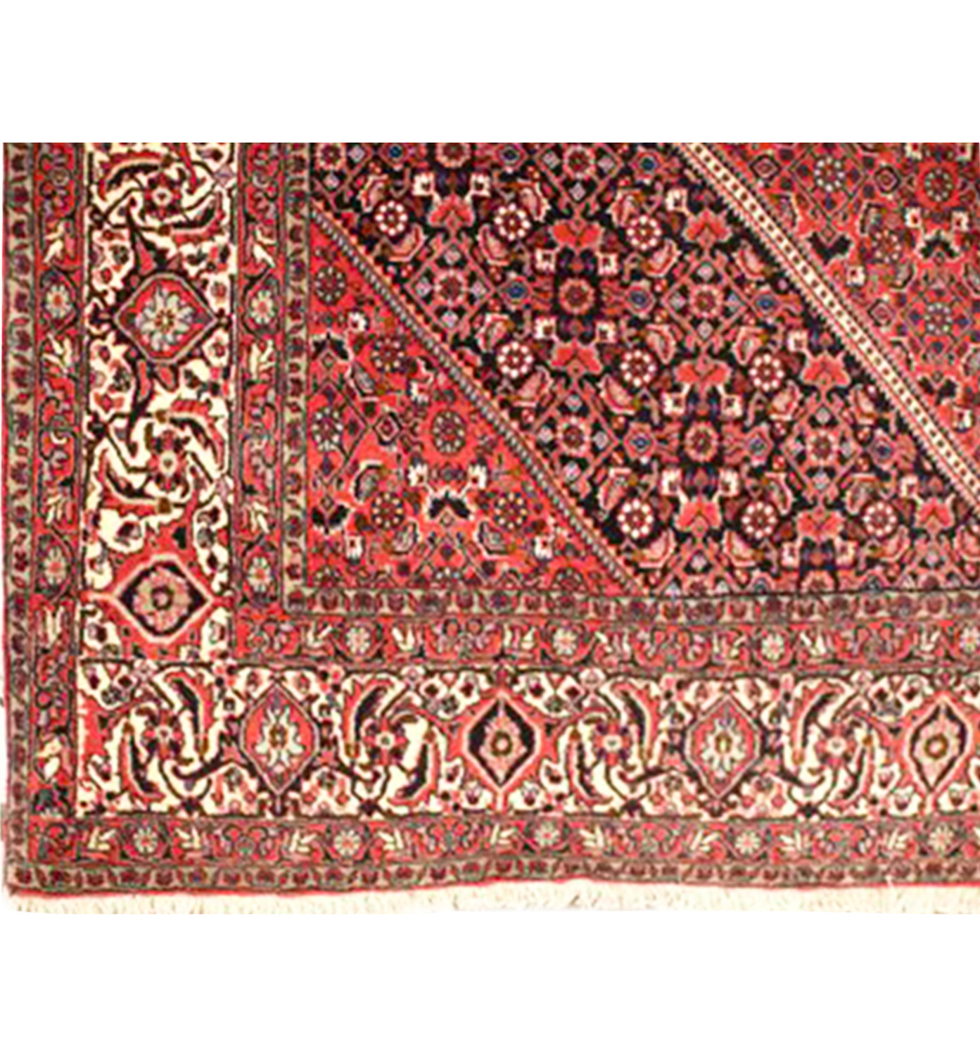 7 x 8 Persian Bijar Square Rug