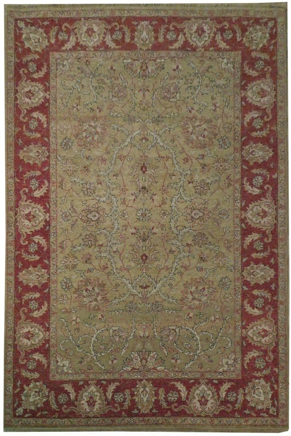 6x9 Authentic Vegetable Dyed Chobi Rug