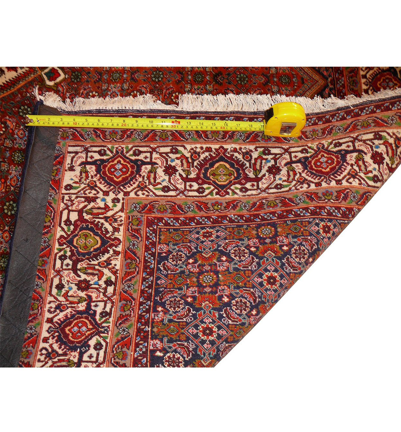 6'8 x 9'2 Antique Persian Bijar Rug