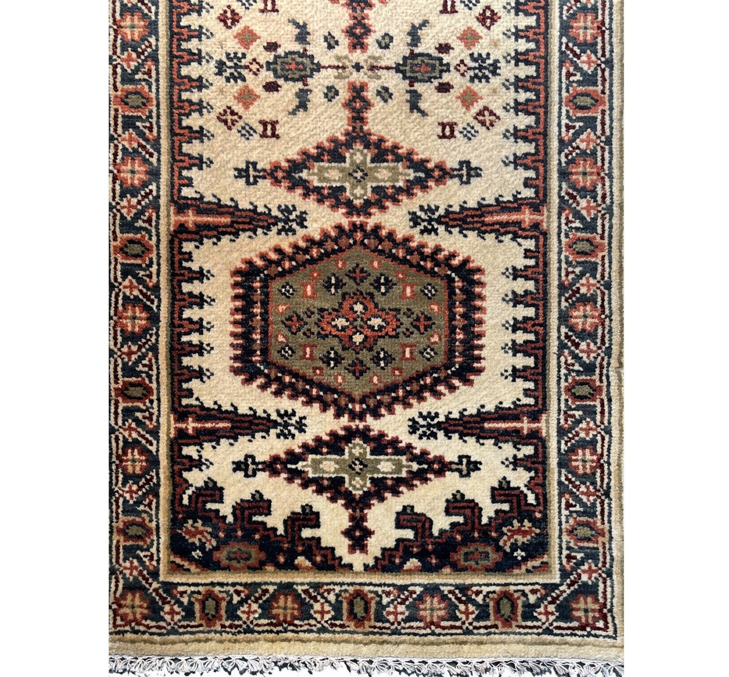 2'6 x 8'2 Oriental Oushak Runner Rug