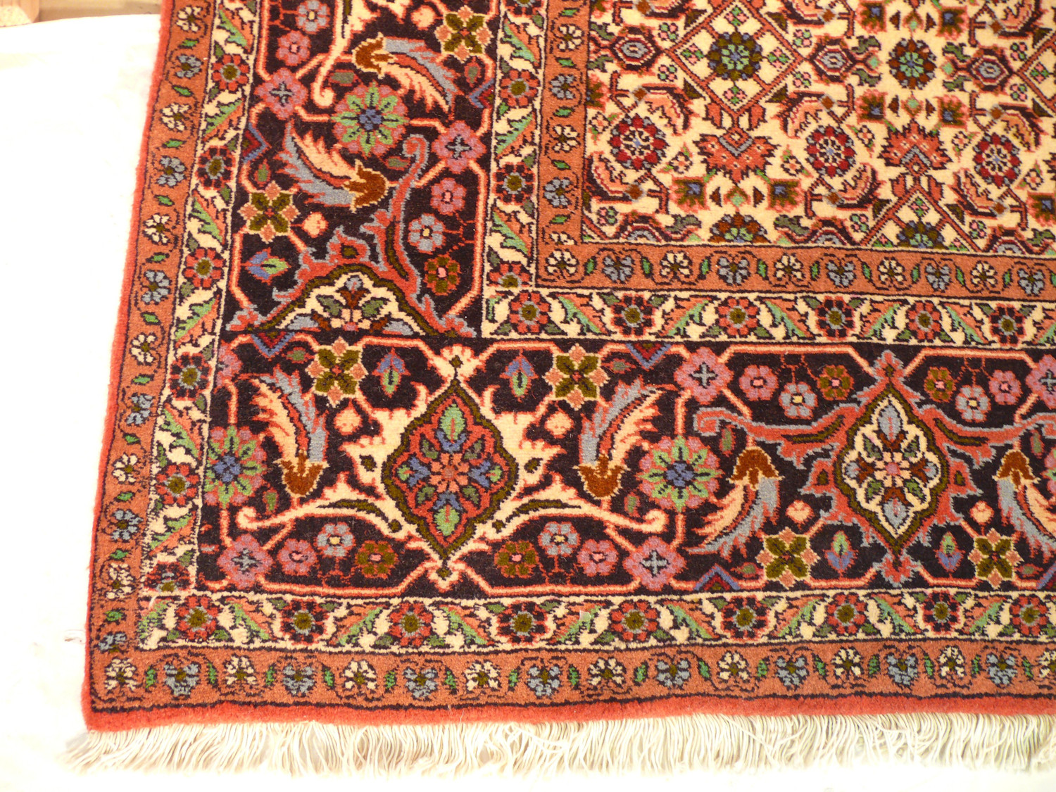 7 x 10 Persian Bijar Iron Rug 2