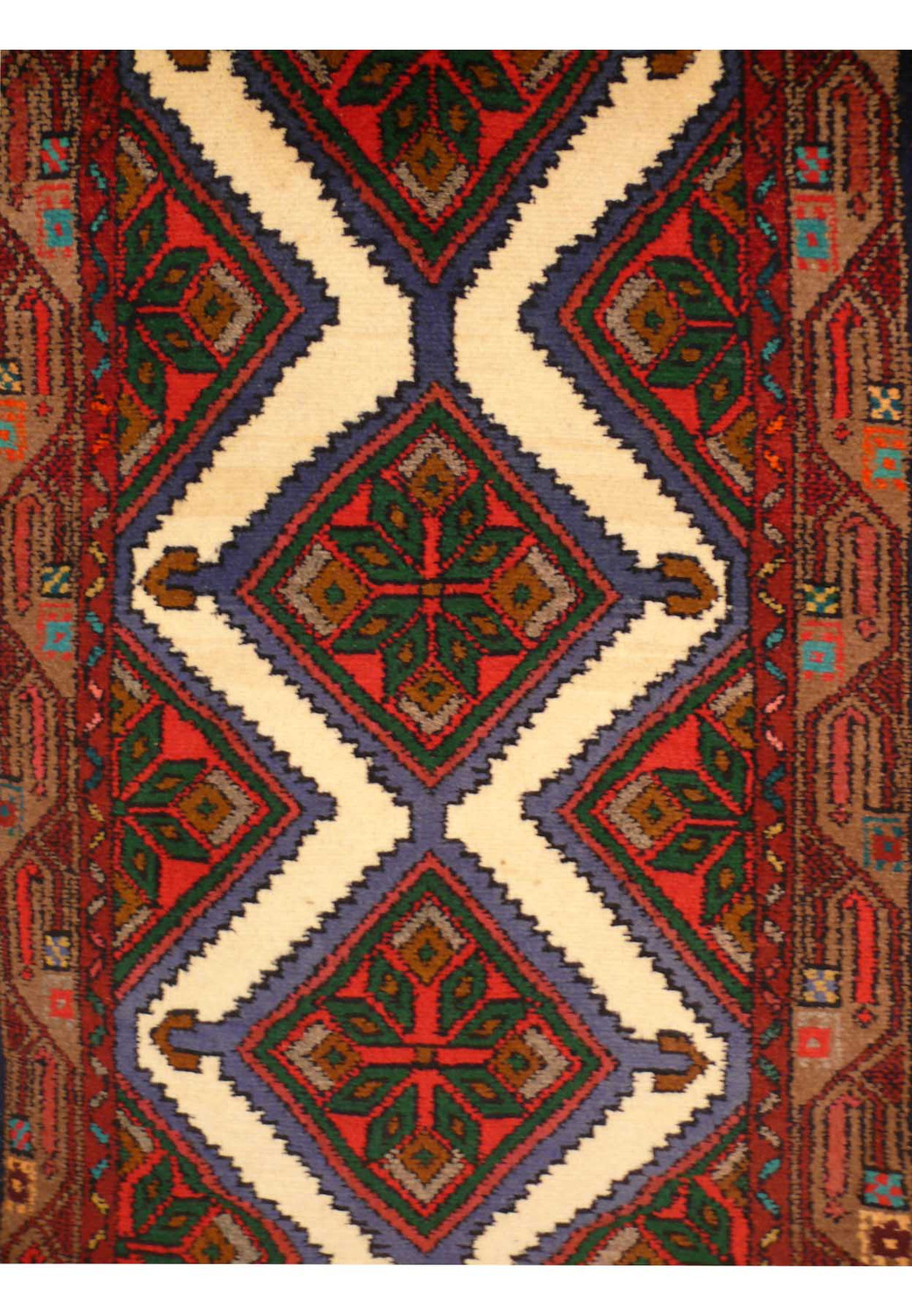 2'6 x 9'4 Persian Hamedan Runner Rug