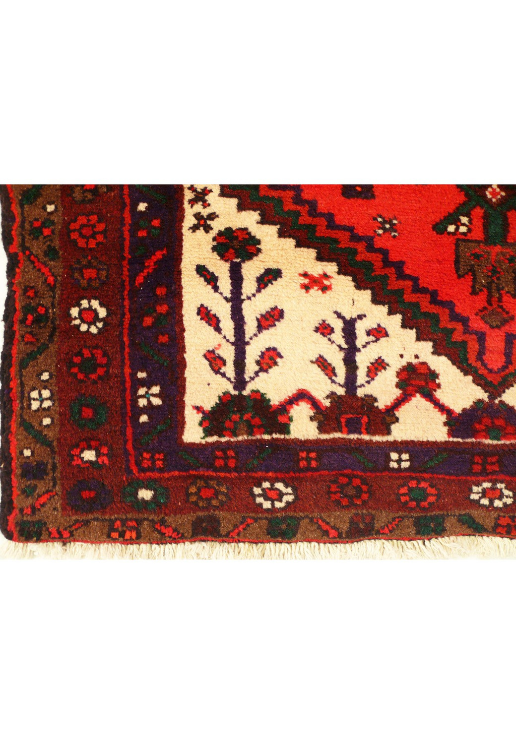 3 x 5 Persian Hamedan Rug 9