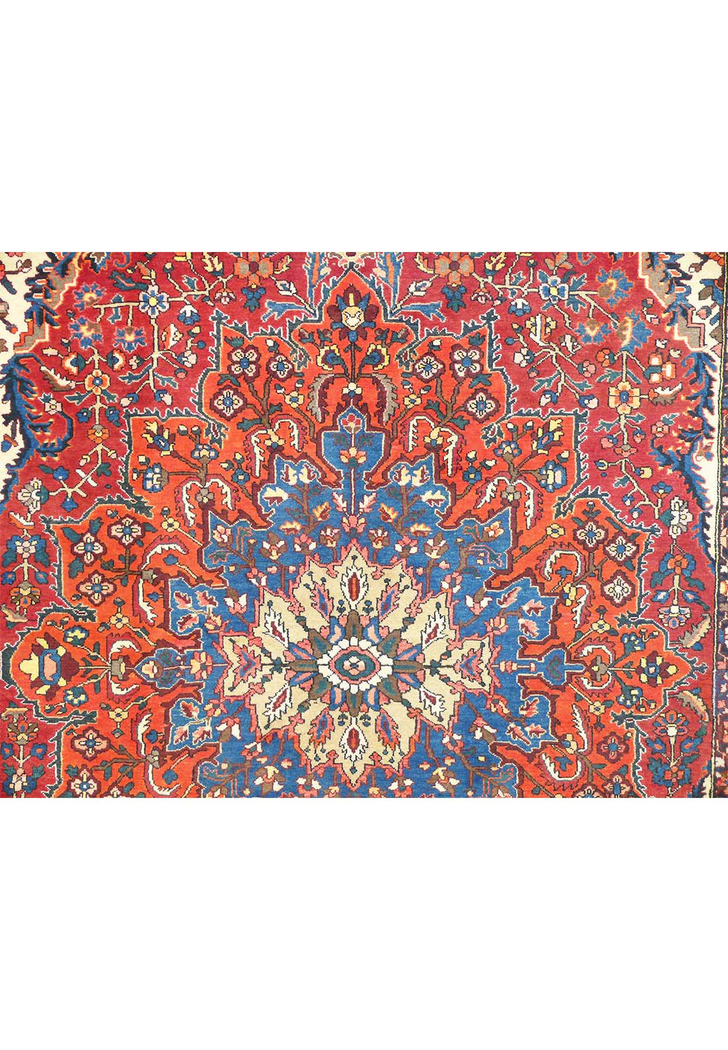 7'7 x 13'3 Persian Bakhtiari Tribal Rug