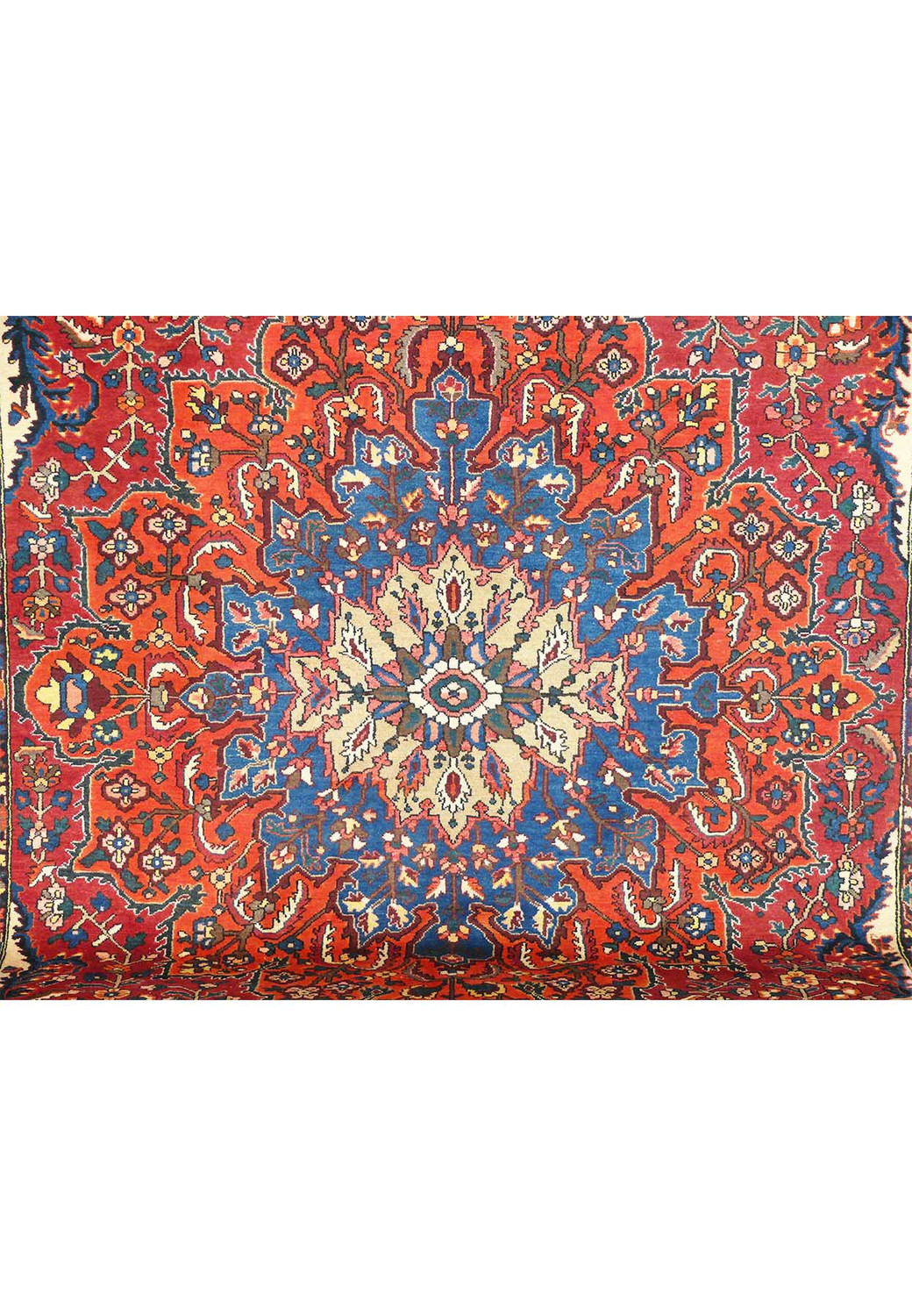 7'7 x 13'3 Persian Bakhtiari Tribal Rug