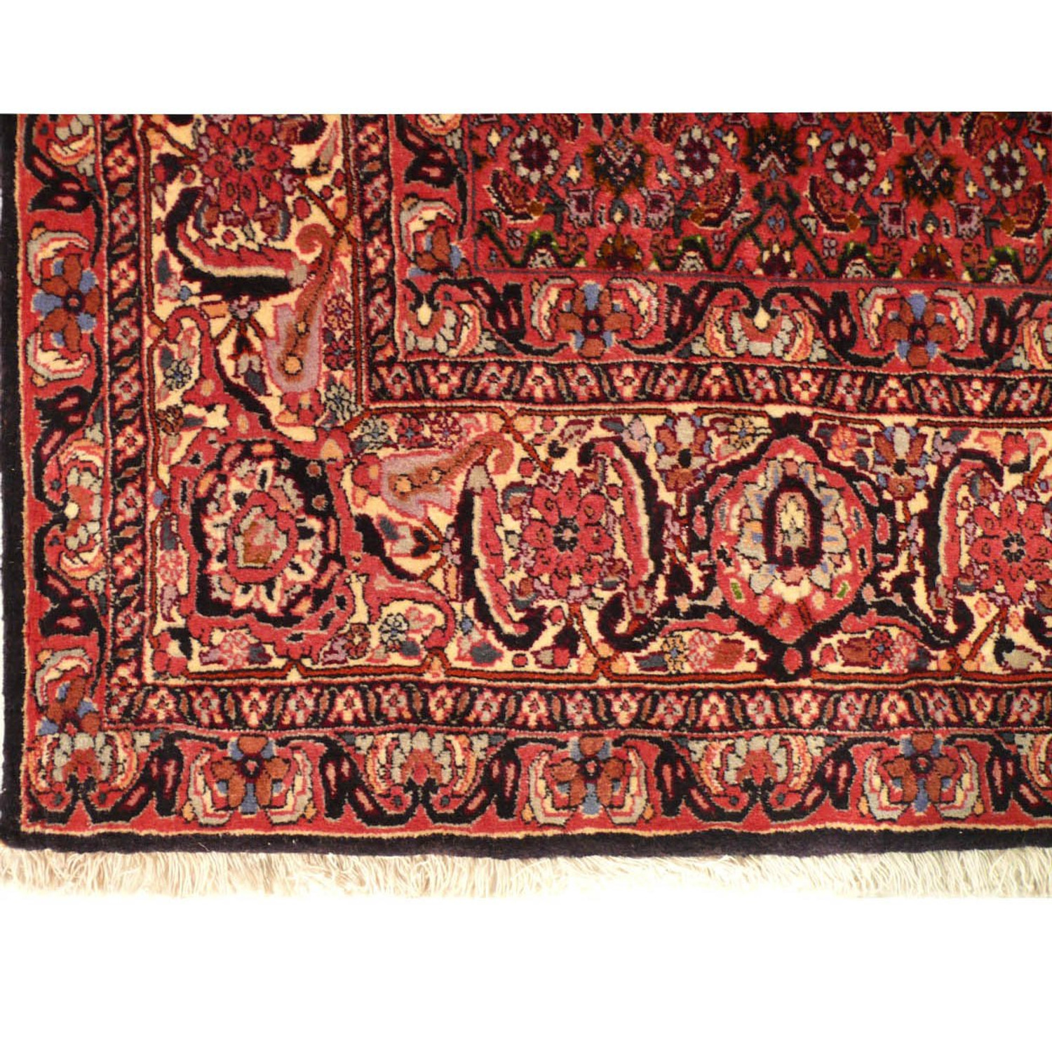 8'2 x 11'5 Persian Bijar Iron Rug