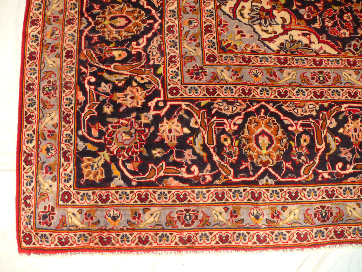 10 x 13 Persian Kashan Rug | Known from TV show Shark Tank | Special Signature