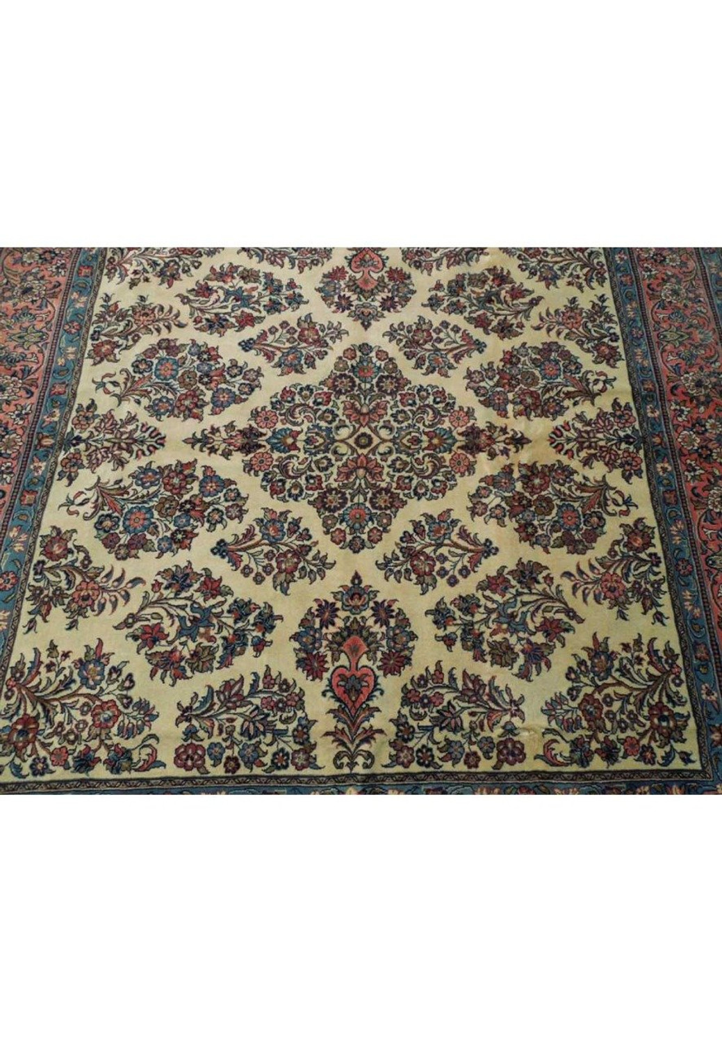 8 x 8 Persian Sarough Square Rug