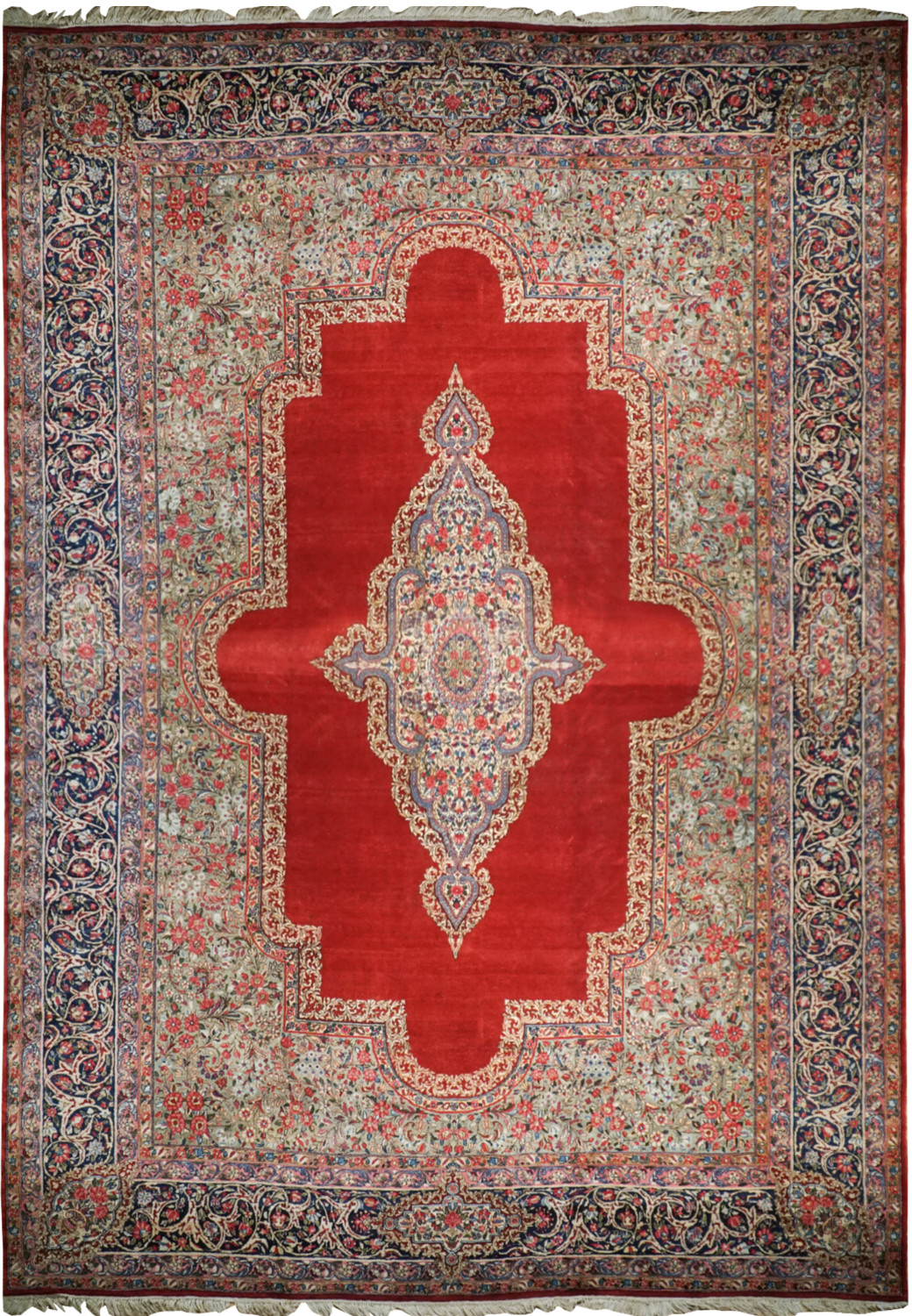10x14 Persian Kerman Rug