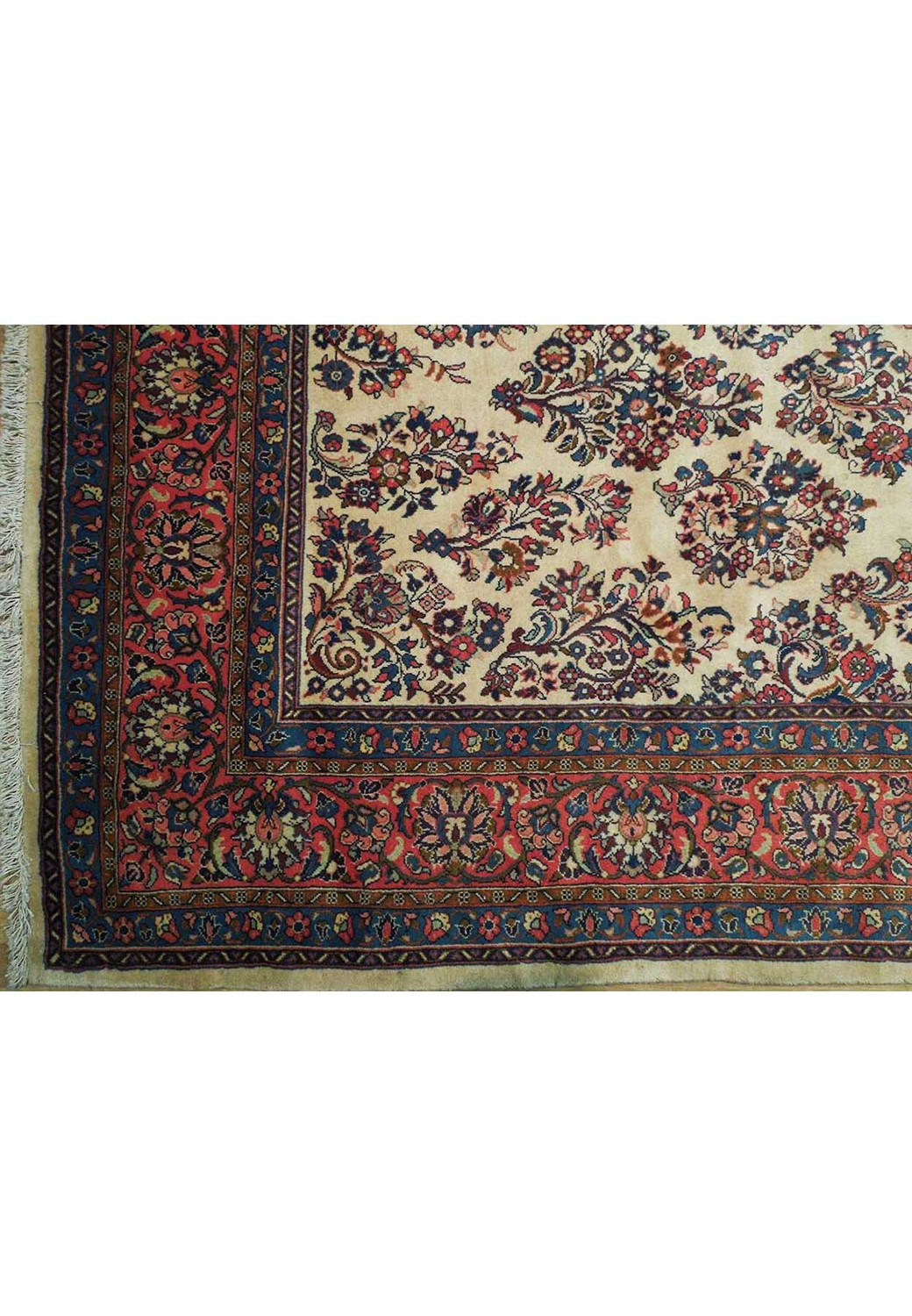 7 x 10 Floral Persian Sarough Rug