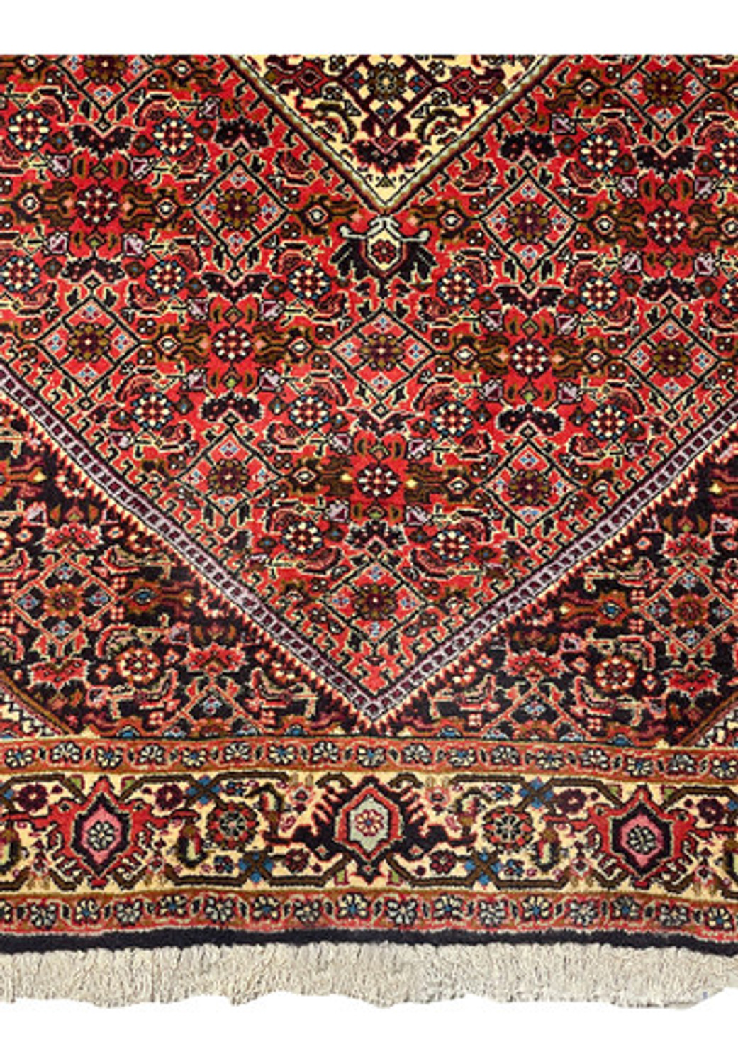 3'7 x 6 Persian Bijar Rug 1