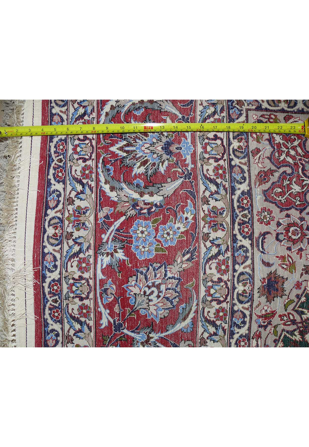 7 x10 Persian Isfahan Rug Wool & Silk