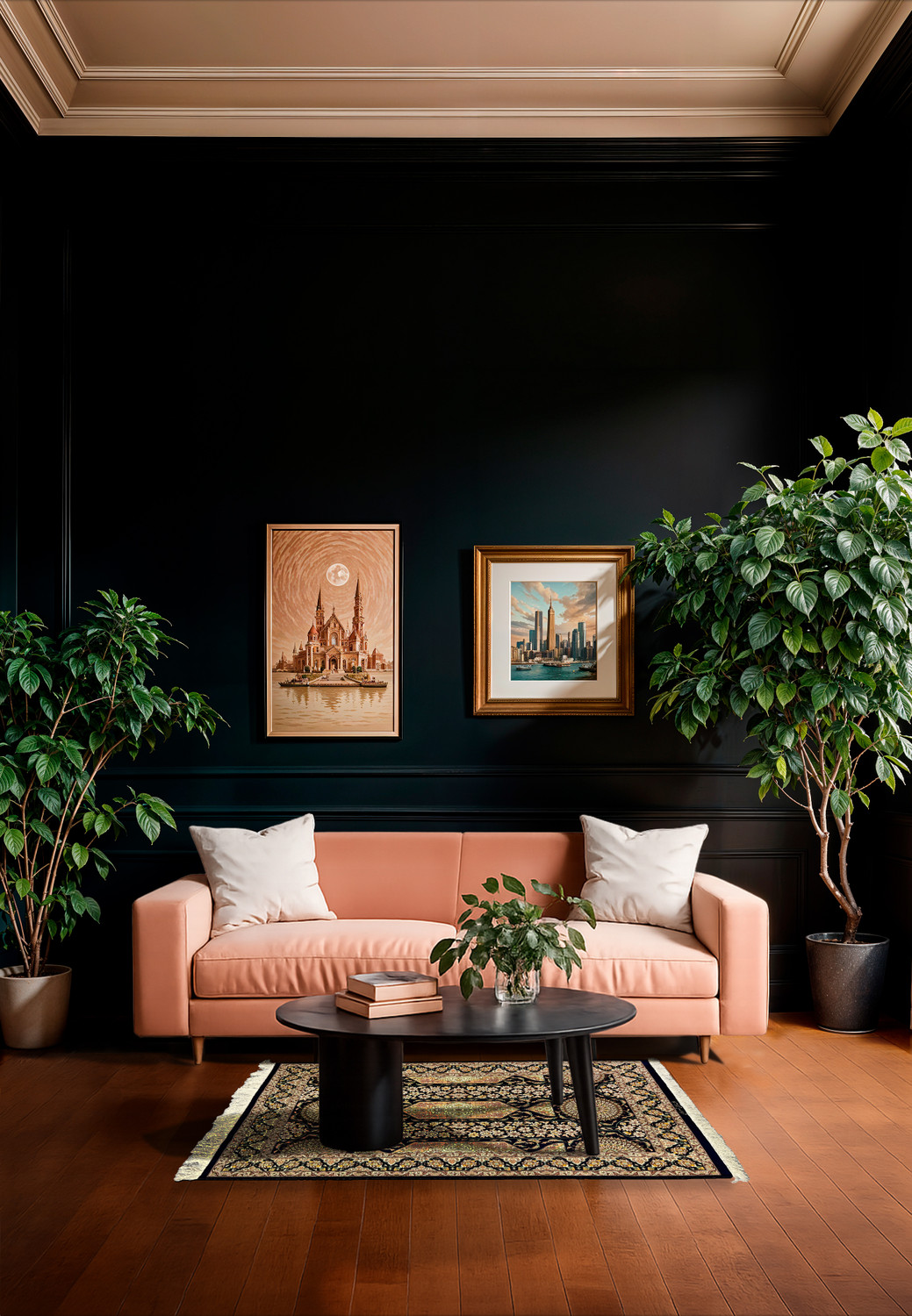 Persian Qum pure silk rug