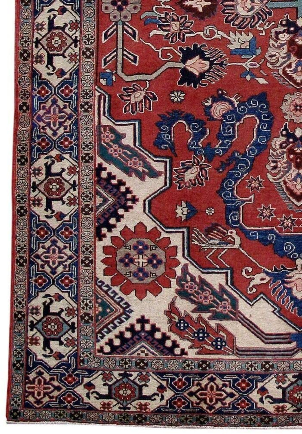 7 x 11 Persian Tabriz Khoy Rug 1