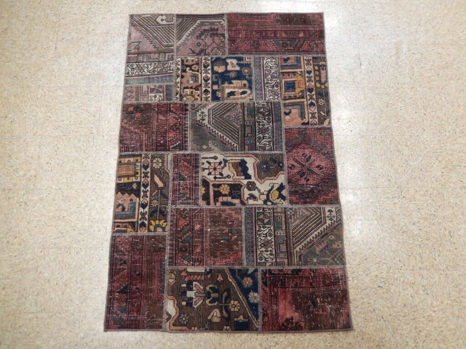 4 x 6 Exceptional Design Handmade Patchwork Soft Rug