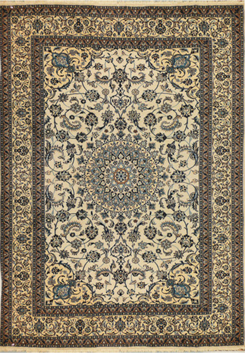 8'3" x 11'2" Persian Nain Rug