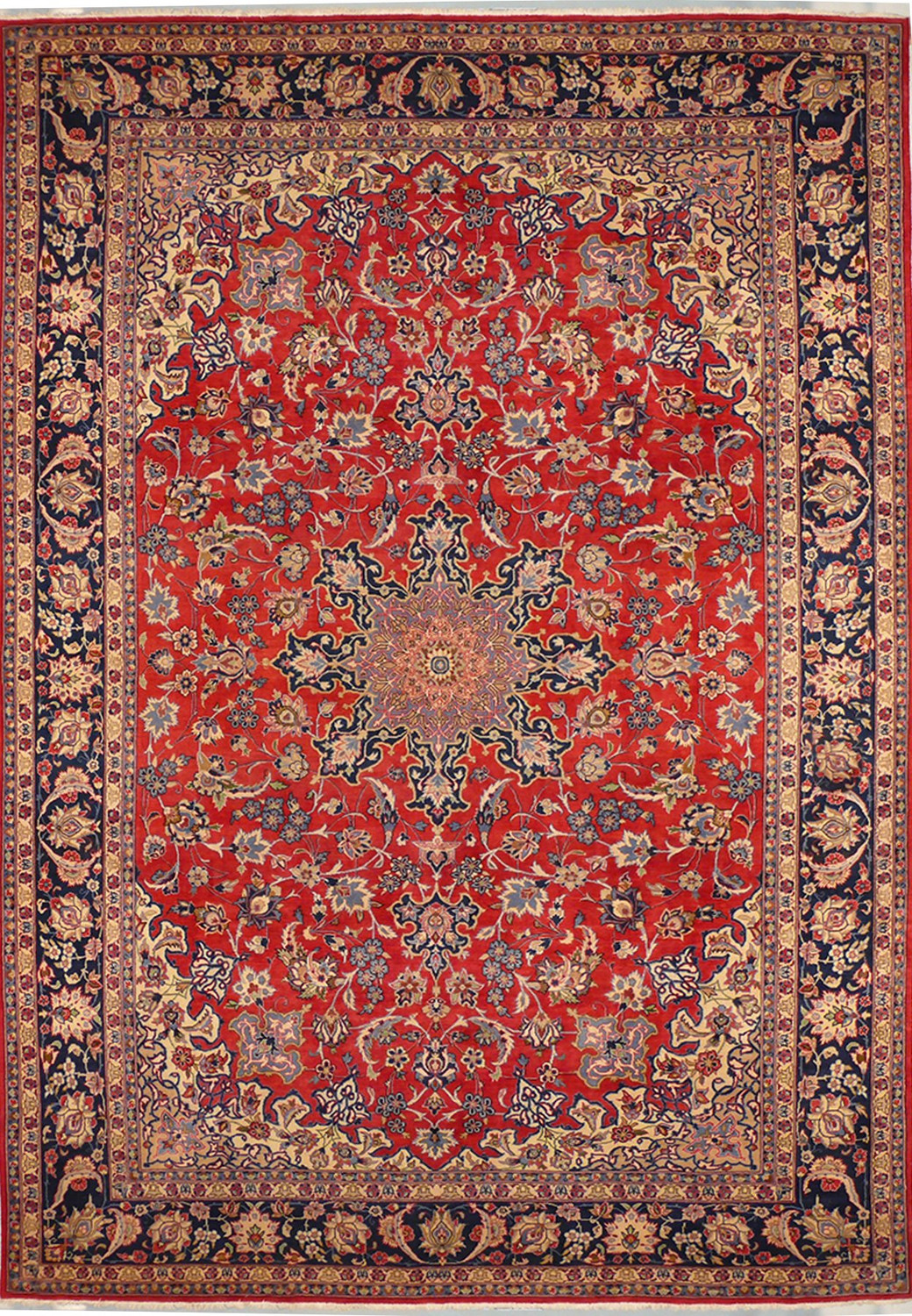 10'2" x 13'7" Traditional Persian Najafabad Rug