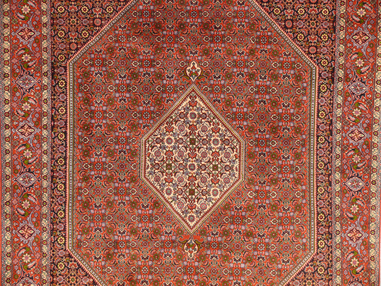 6'4" x 9'6" Persian Bijar Rug