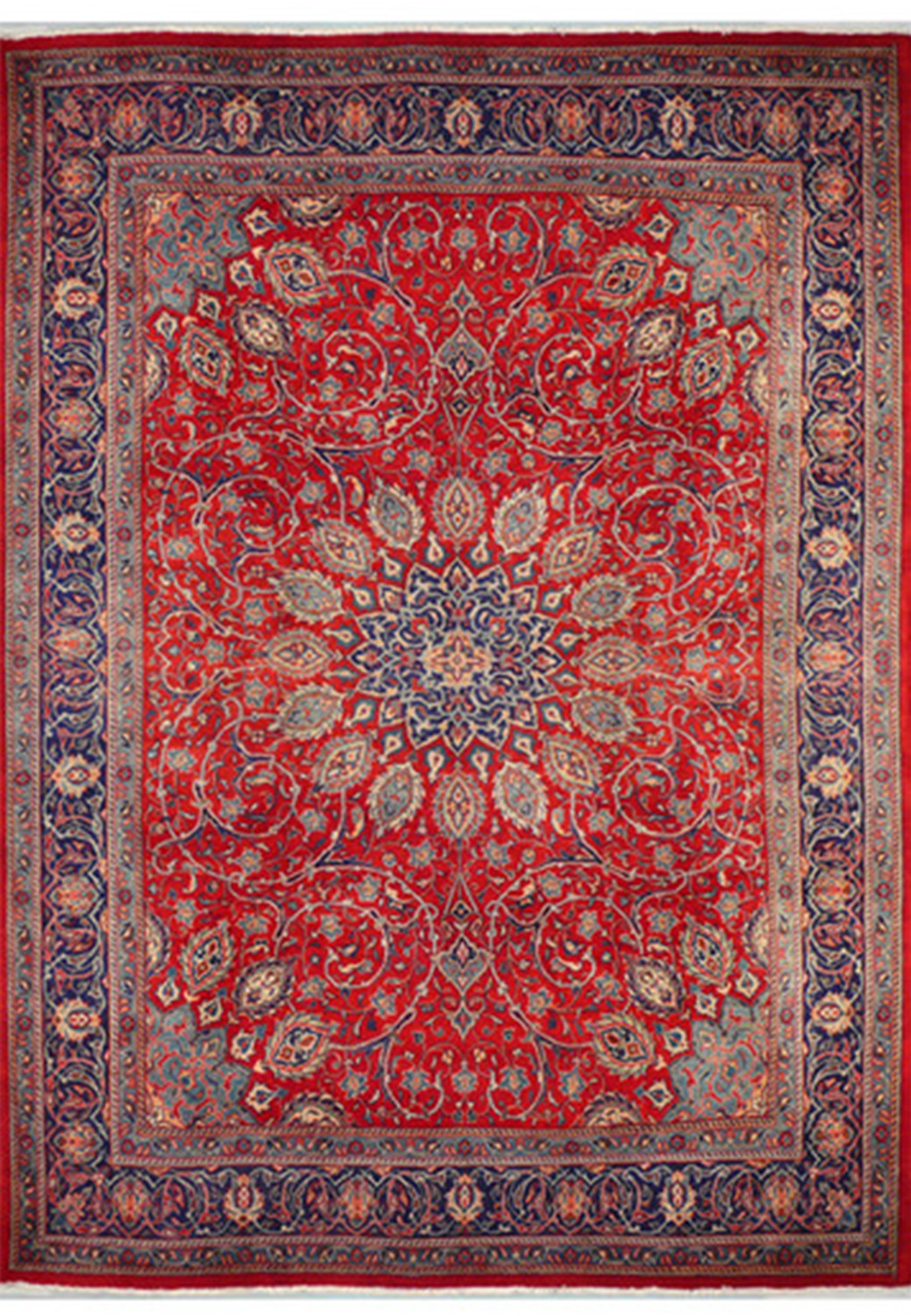 10'2" x 13'6" Persian Mahal Rug