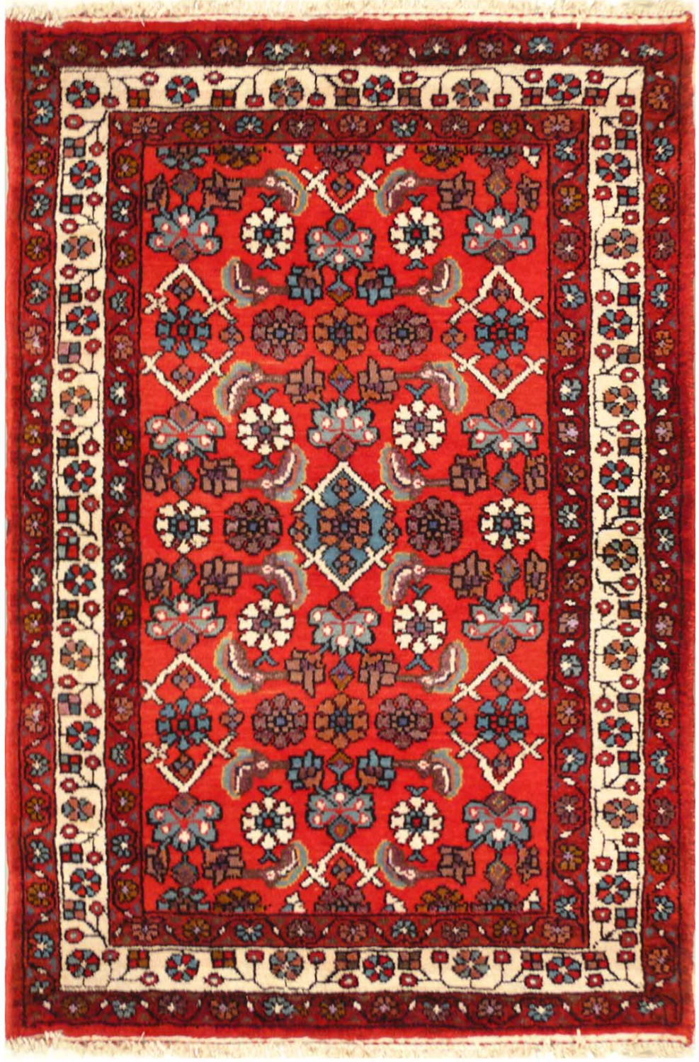 3 x 5 Antique Persian Rudbar Rug