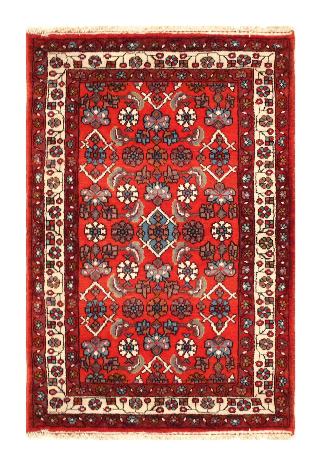 3 x 5 Antique Persian Rudbar Rug