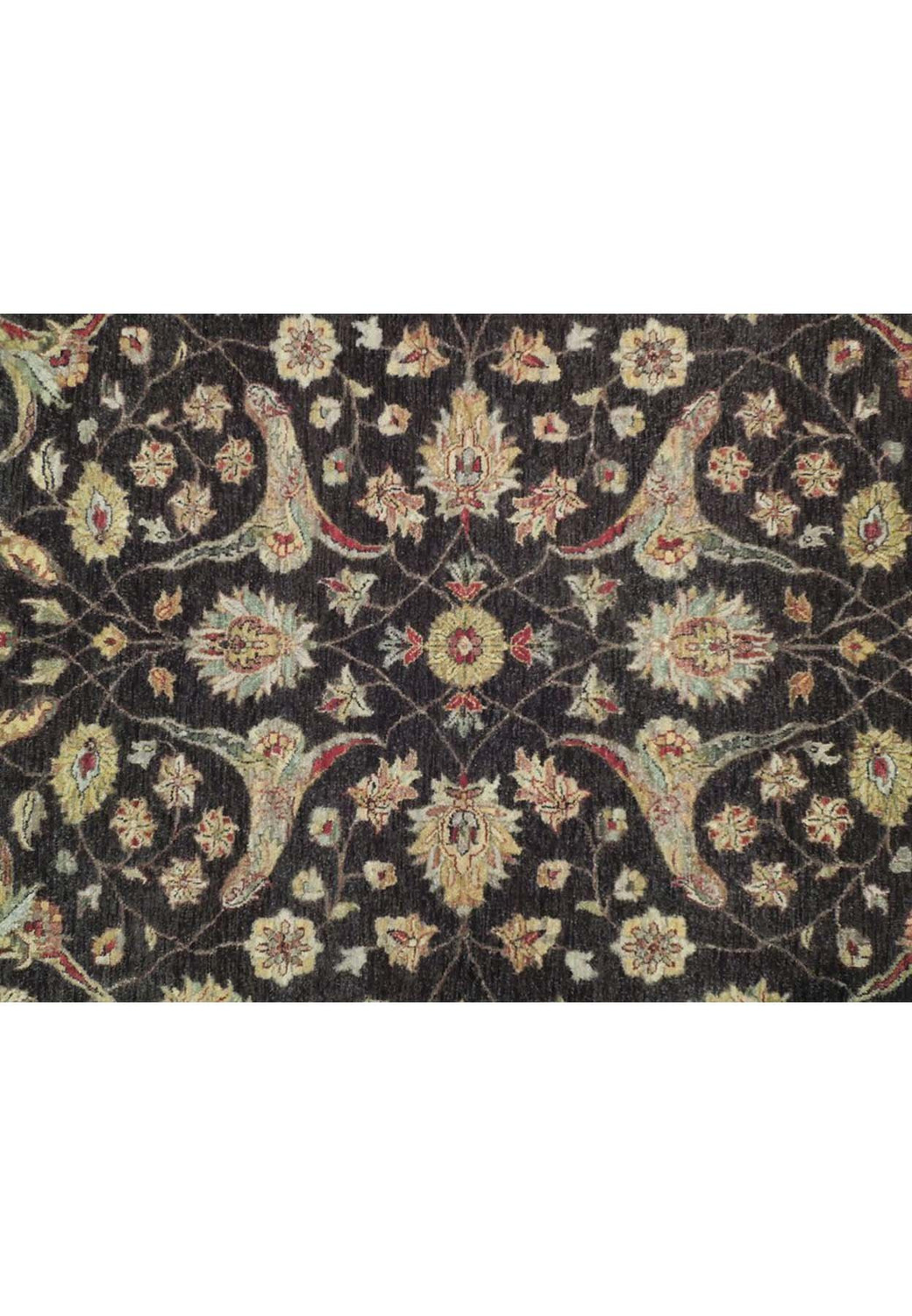 6' x 9' Transitional Chobi Vegetable Dyed Rug 6