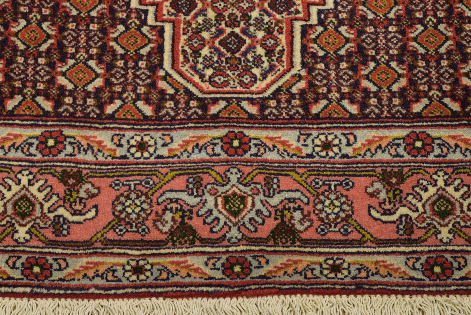 4 x 5'3 Persian Senneh Rug Kurdish Style