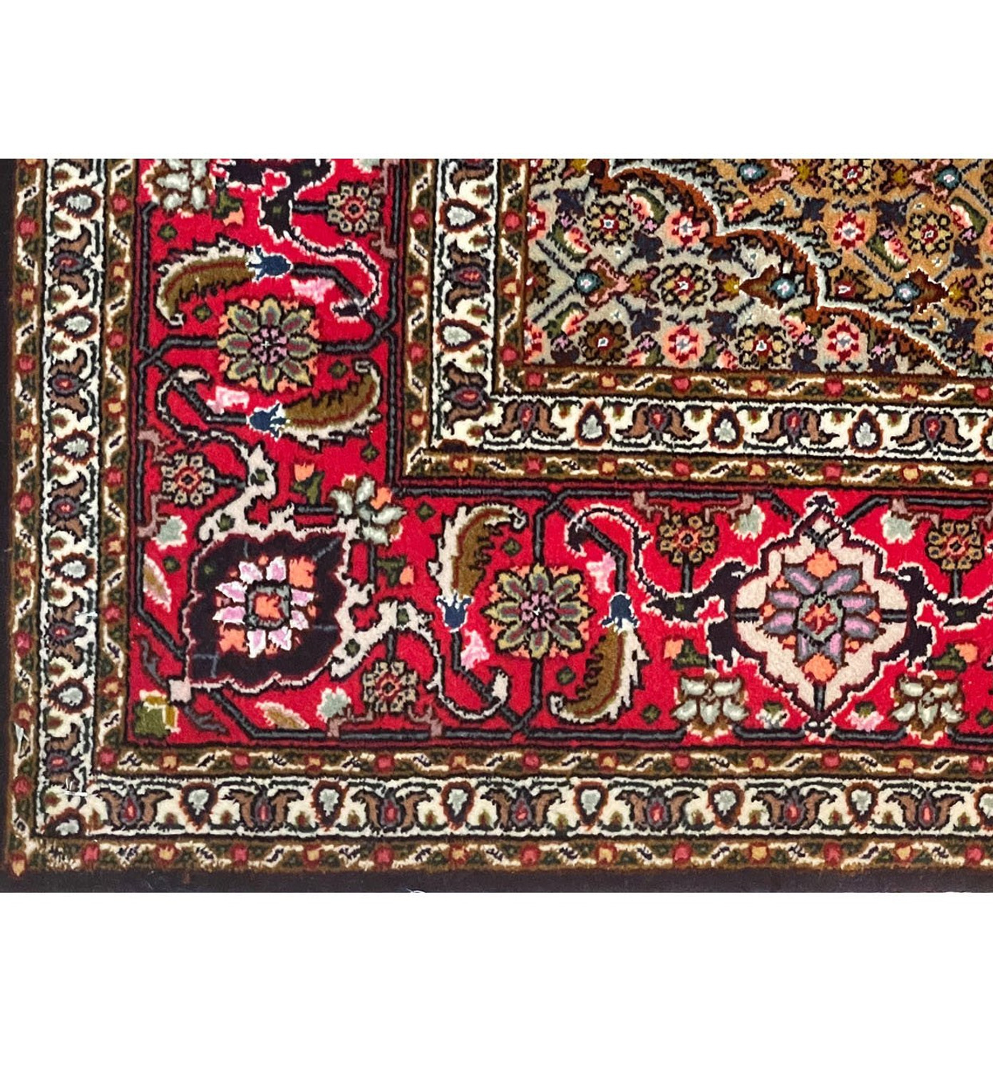 5 x 6'5 Persian Tabriz Mahi Wool & Silk Rug