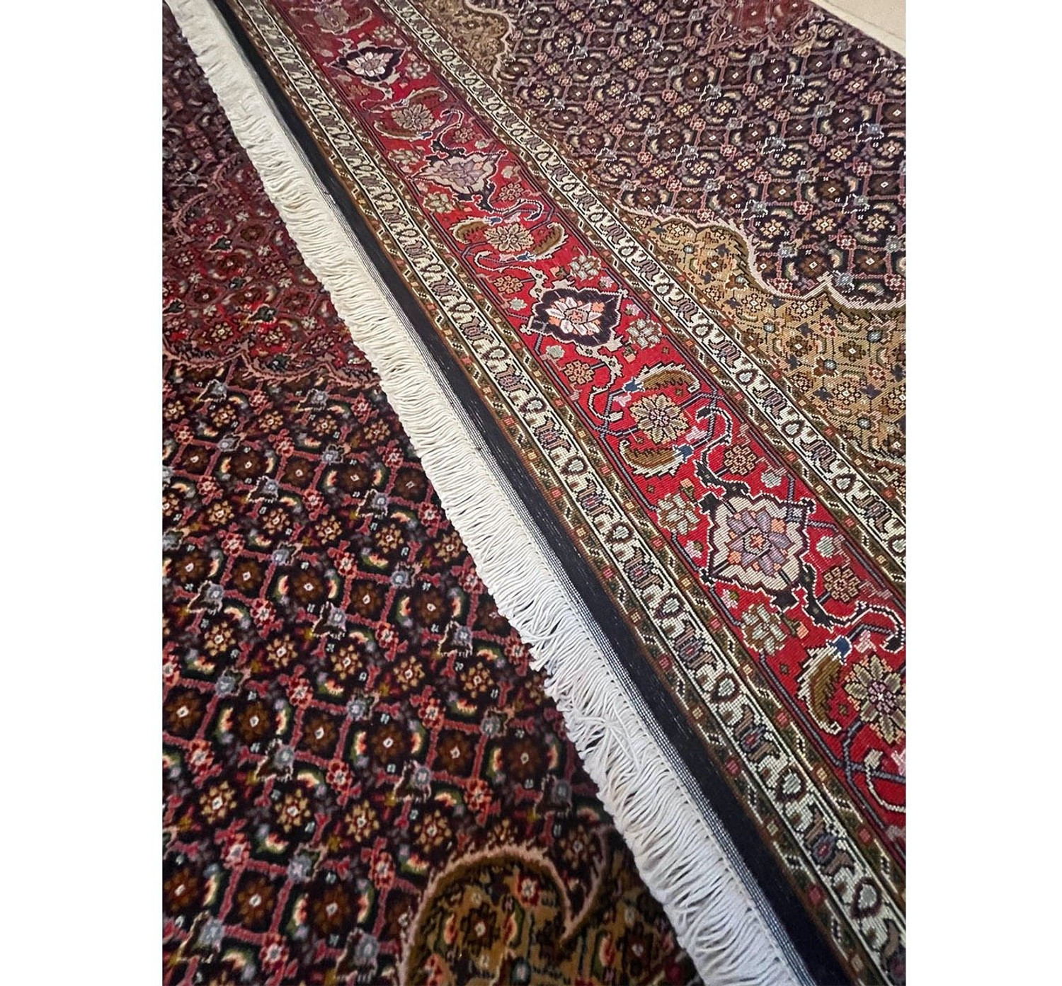 5 x 6'5 Persian Tabriz Mahi Wool & Silk Rug