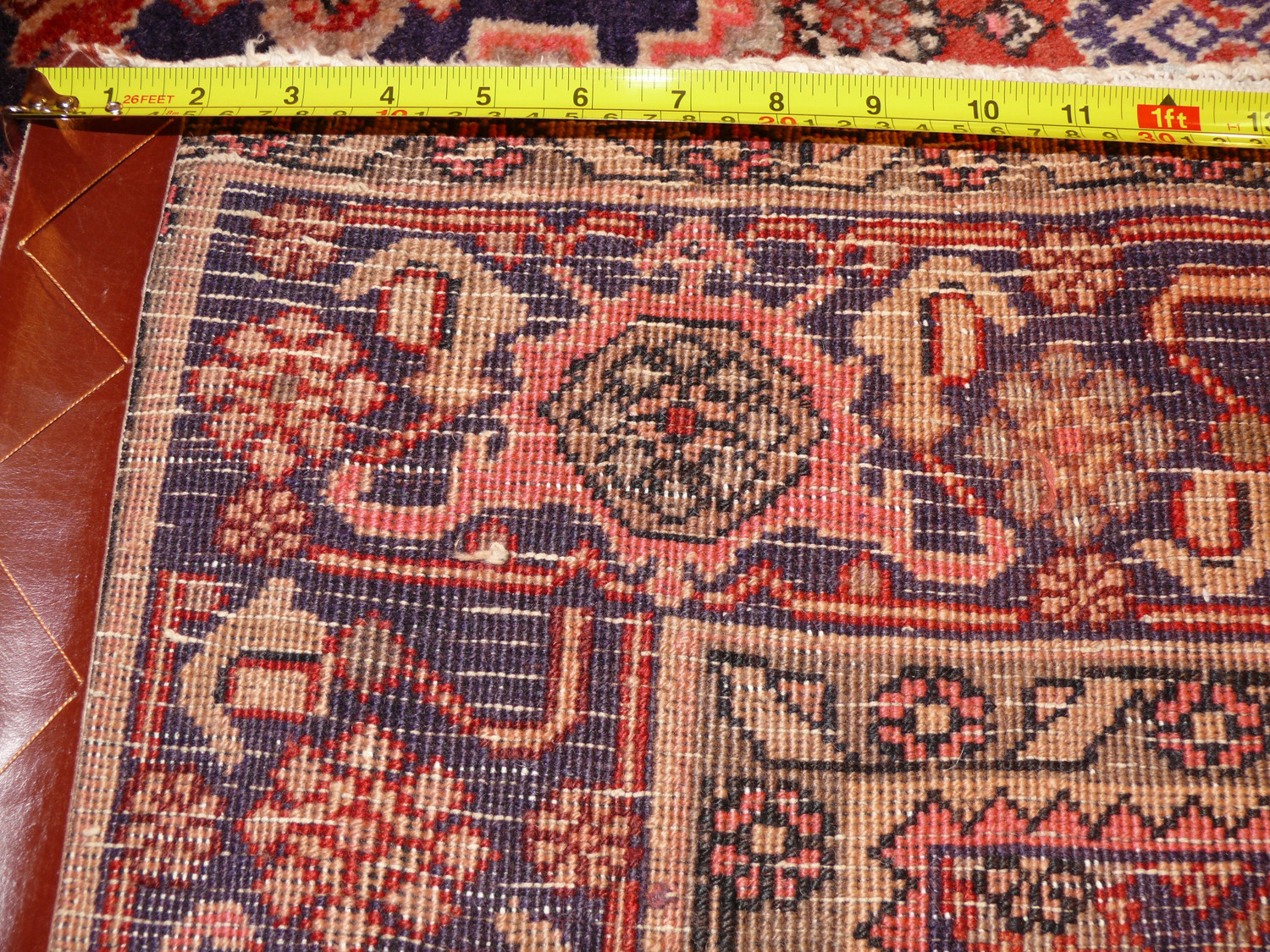 6'8 x 10'2 Persian Bijar Rug