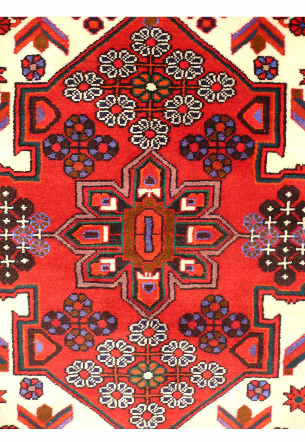 3'4 x 5'4 Geometric Persian Shahsavan Rug